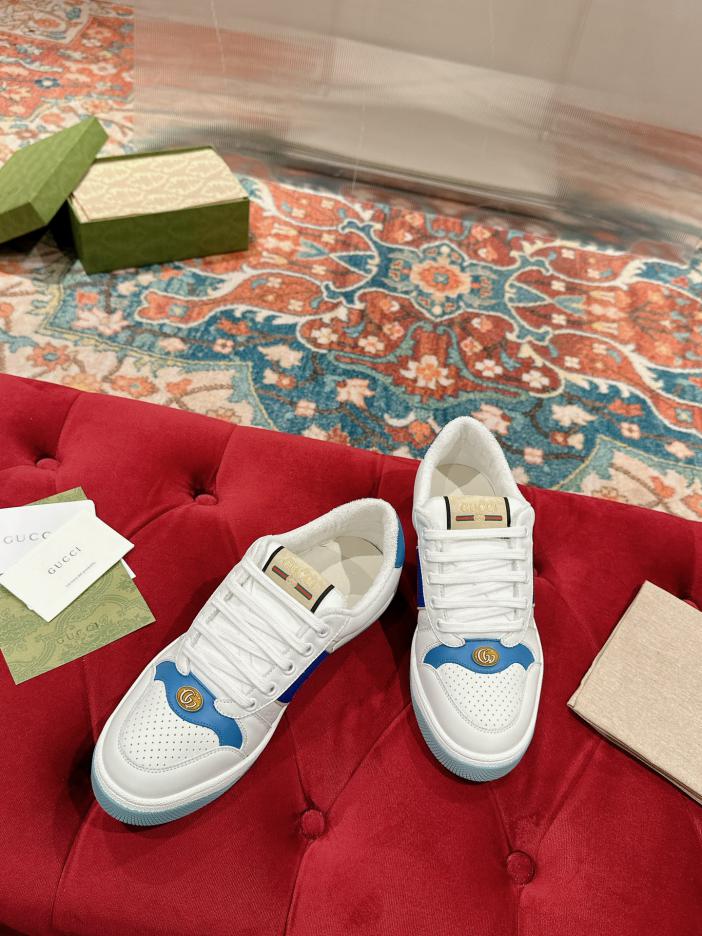Custom Gucci GG Distressed Sneakers - Image 3