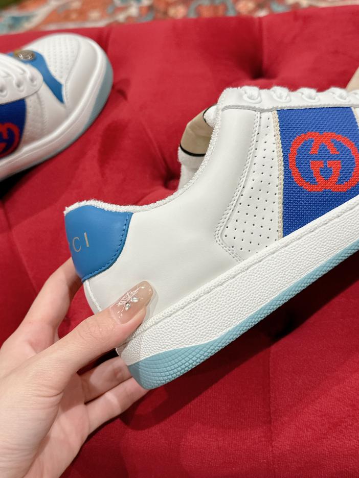 Custom Gucci GG Distressed Sneakers - Image 4