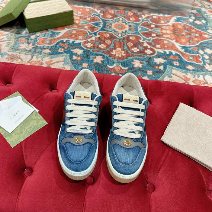 Custom Gucci GG Distressed Sneakers