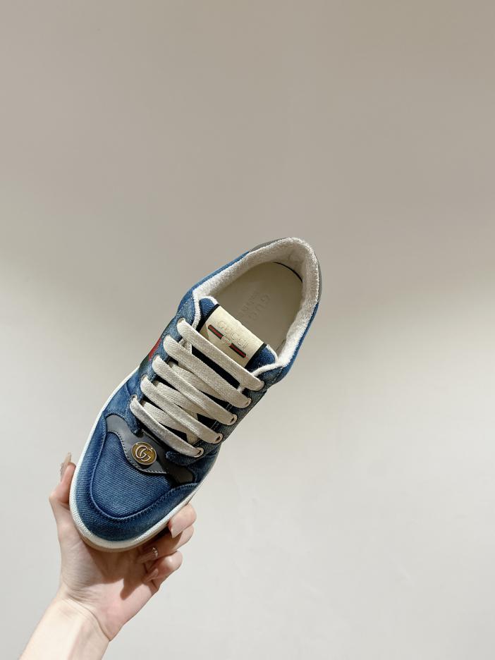 Custom Gucci GG Distressed Sneakers - Image 8