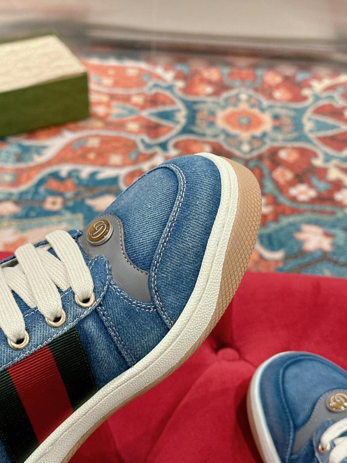 Custom Gucci GG Distressed Sneakers - Image 5
