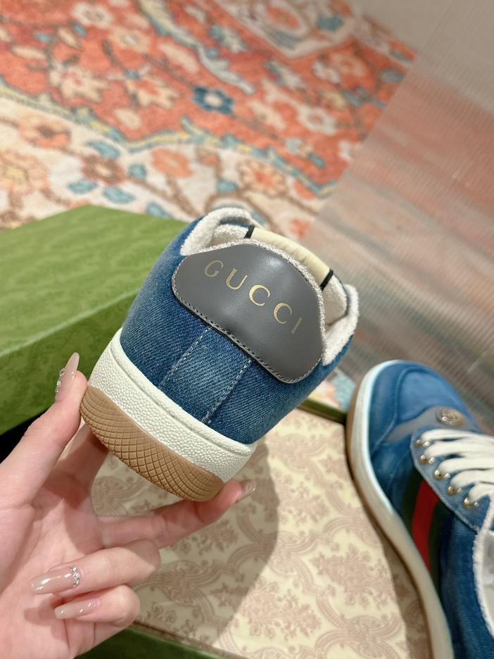 Custom Gucci GG Distressed Sneakers - Image 6
