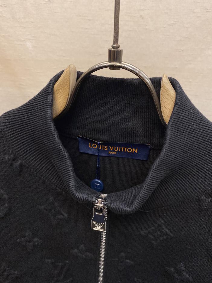 Custom Louis Vuitton 25SS Early Spring Monogram Floral Jacquard Knit Jacket - Image 6