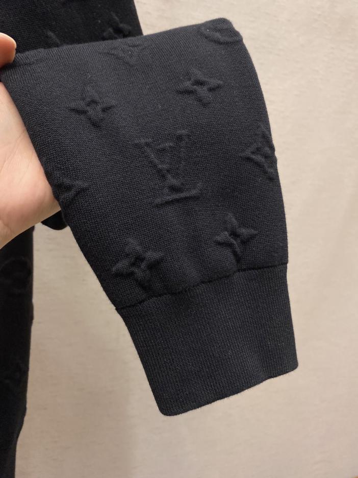 Custom Louis Vuitton 25SS Early Spring Monogram Floral Jacquard Knit Jacket - Image 7