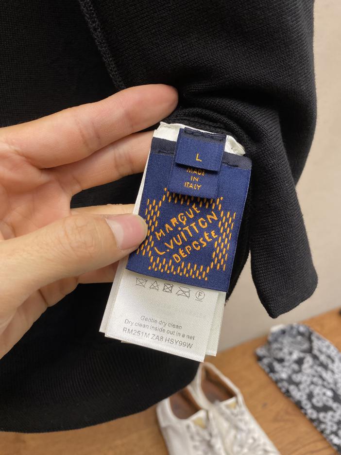 Custom Louis Vuitton 25SS Early Spring Monogram Floral Jacquard Knit Jacket - Image 4