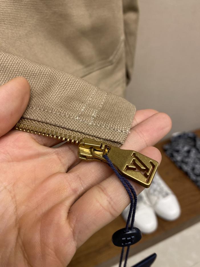 Custom Louis Vuitton Workwear Cotton Canvas Blouson - Image 7
