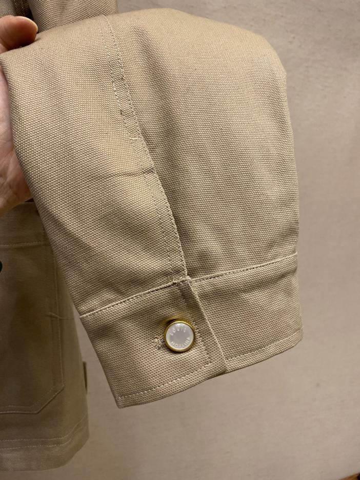 Custom Louis Vuitton Workwear Cotton Canvas Blouson - Image 6