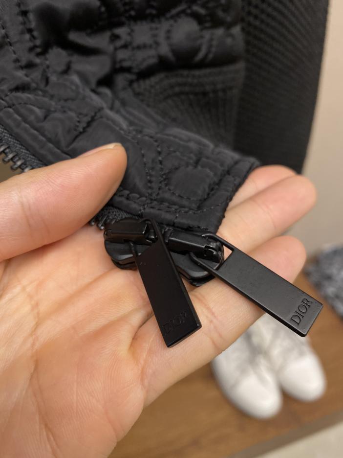 Custom Dior Oblique Hooded Knit Jacket - Image 6