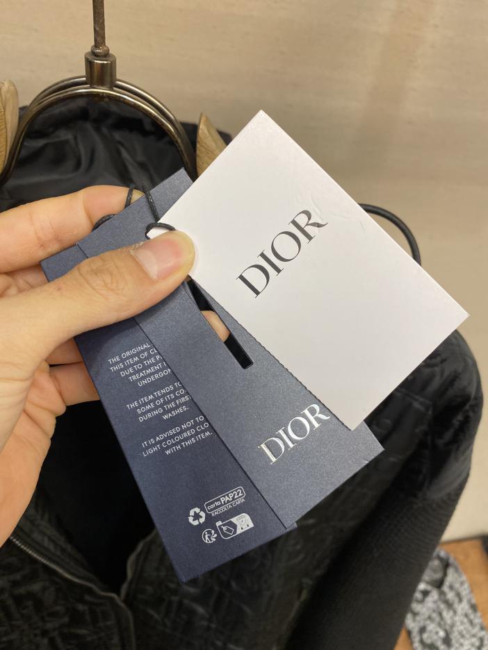 Custom Dior Oblique Hooded Knit Jacket - Image 2