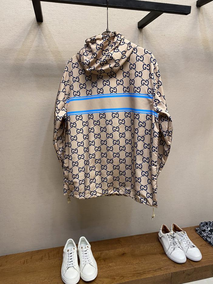 Custom Gucci FW Pre-Fall Hooded Woven Jacket - Image 2