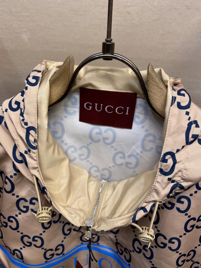 Custom Gucci FW Pre-Fall Hooded Woven Jacket - Image 4