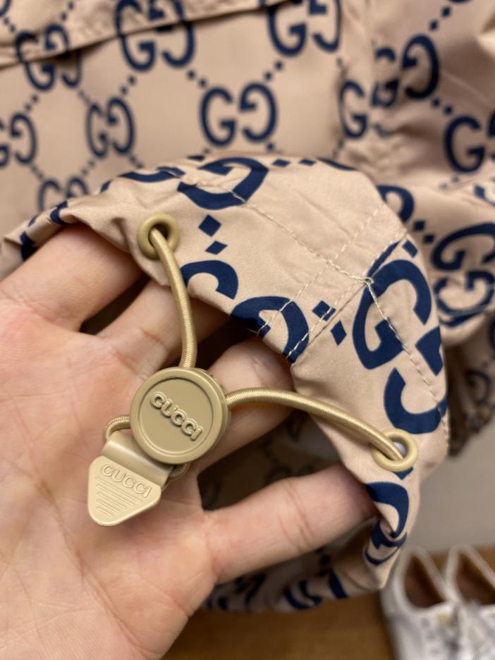 Custom Gucci FW Pre-Fall Hooded Woven Jacket - Image 6