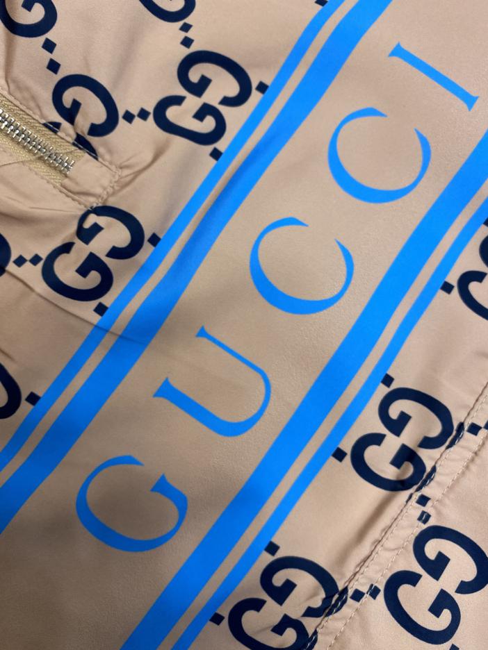 Custom Gucci FW Pre-Fall Hooded Woven Jacket - Image 5