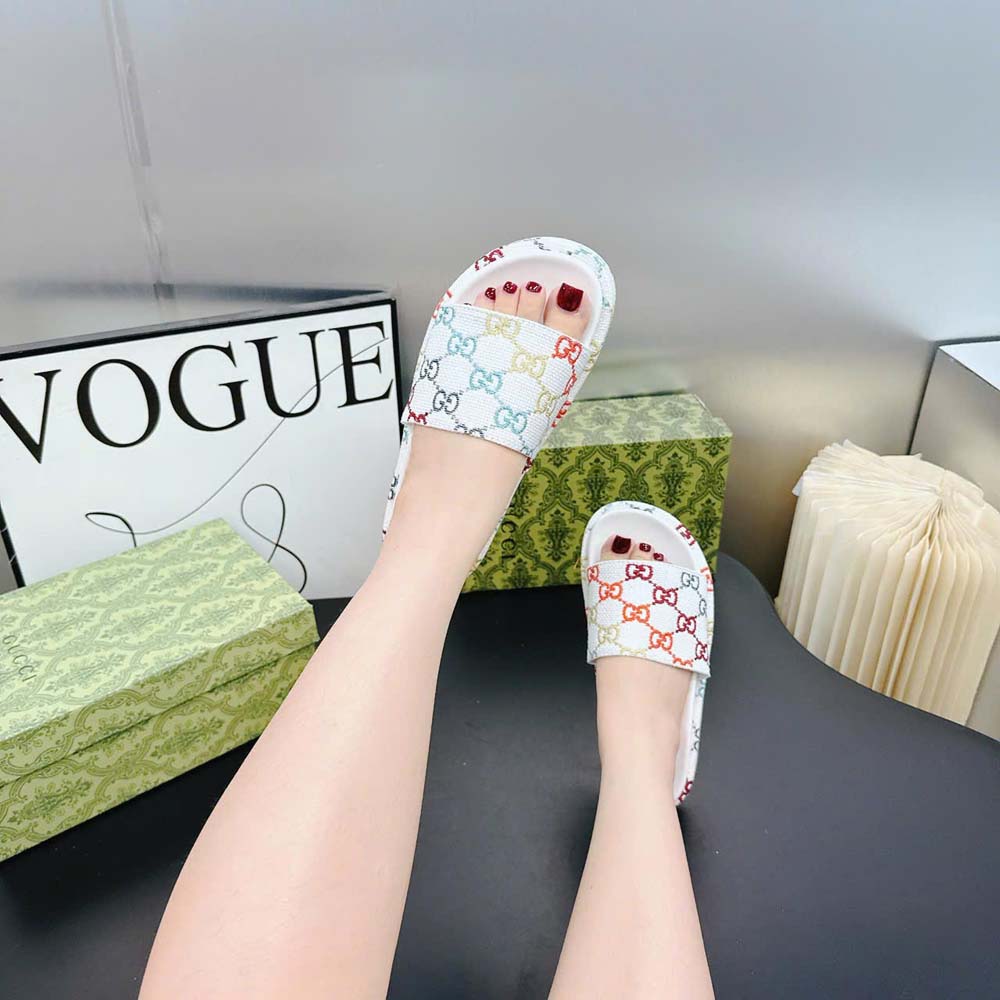 Custom Gucci Platform Slide Sandal - Image 6