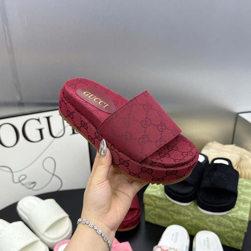 Custom Gucci Platform Slide Sandal - Image 3