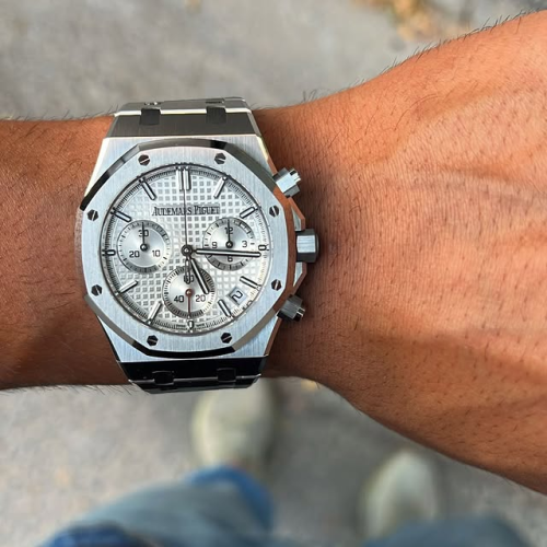 Custom Audemars Piguet 26240ST White Dial - Swiss AP08 photo review