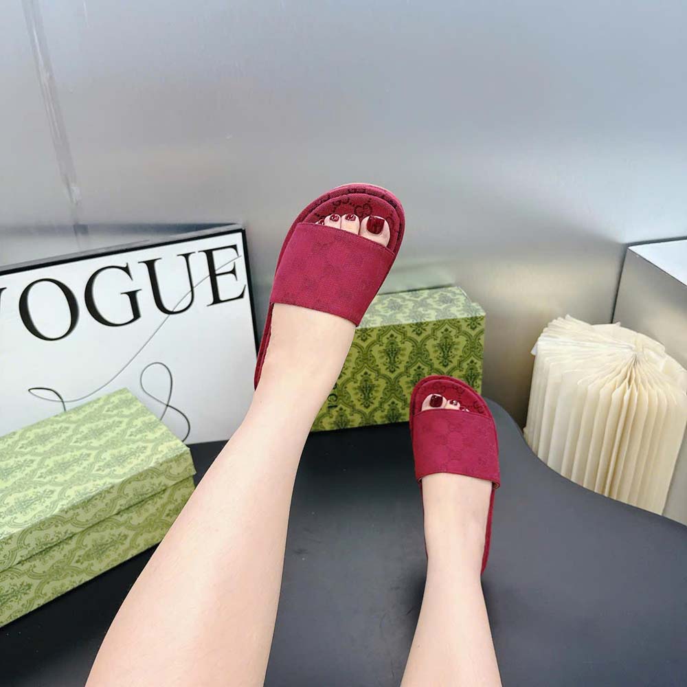 Custom Gucci Platform Slide Sandal - Image 8