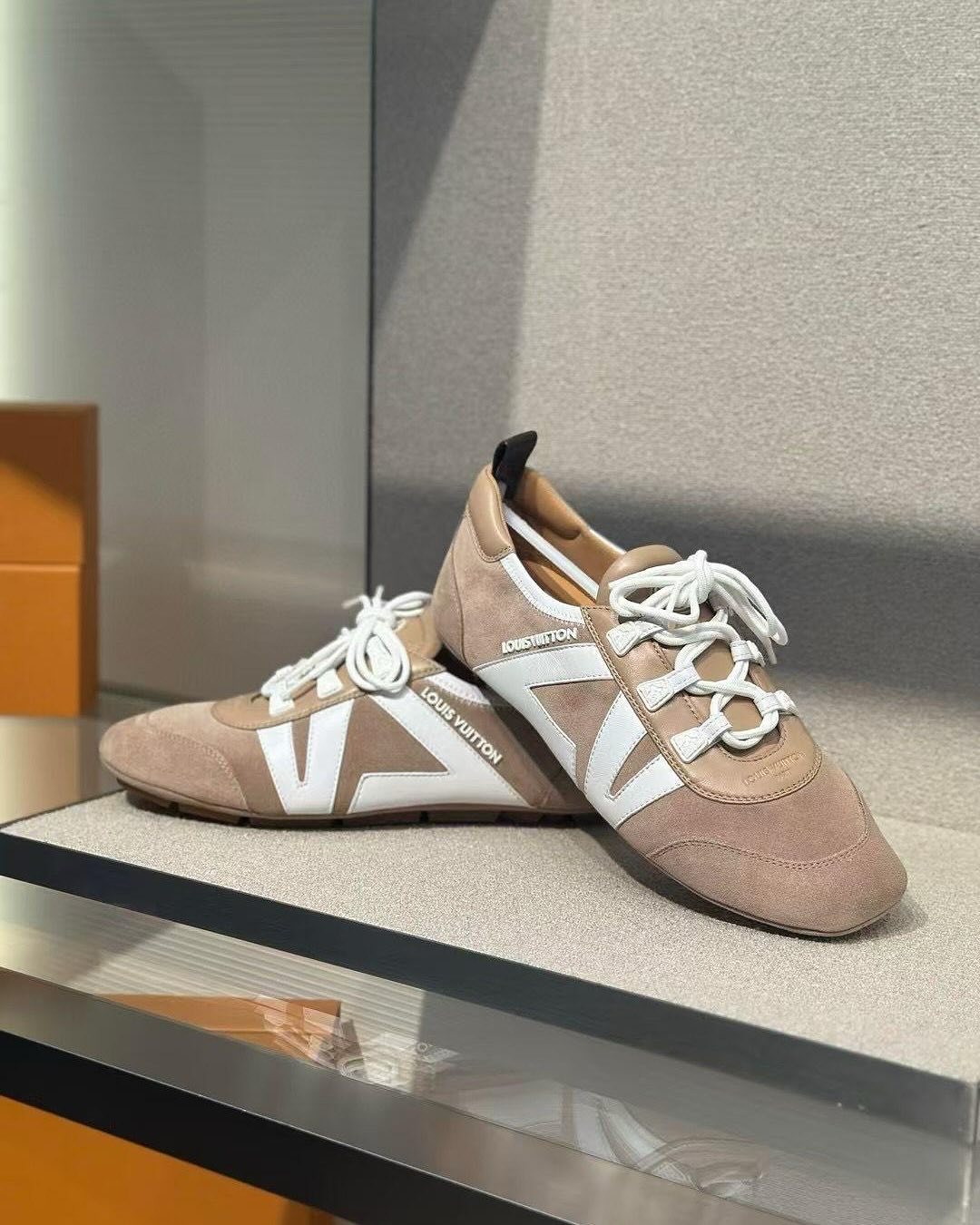 Custom Louis Vuitton Women Sneakerina Sneakers - Image 2