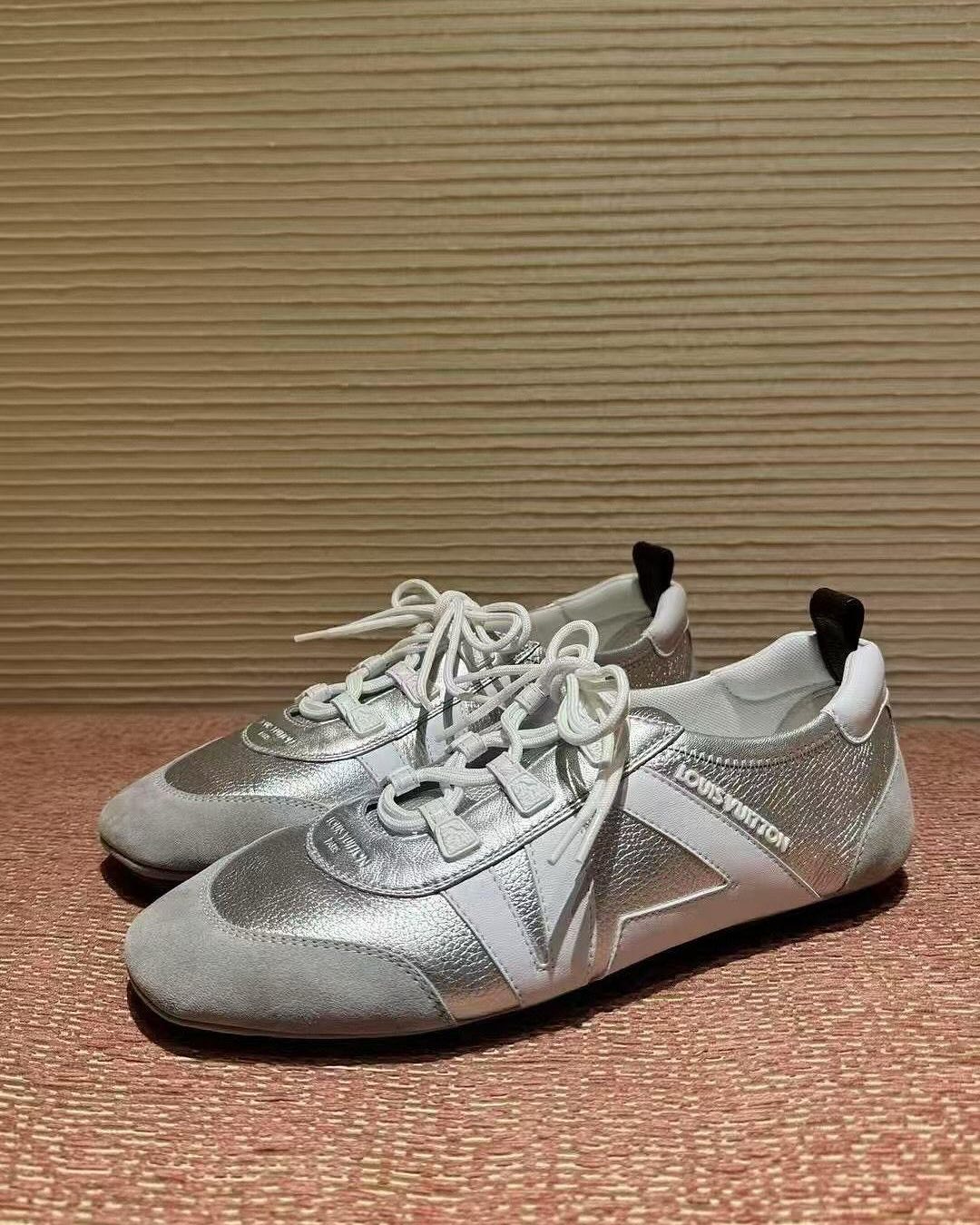 Custom Louis Vuitton Women Sneakerina Sneakers - Image 6