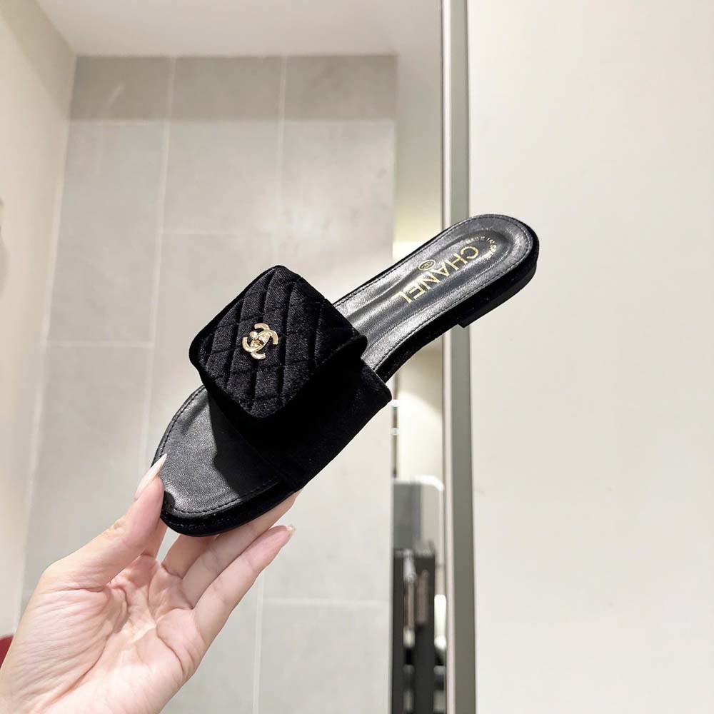 Custom Chanel Flat Comfort Slides - Image 6