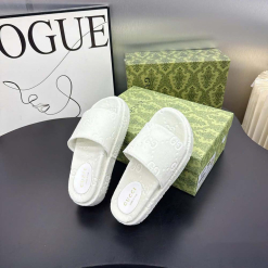 Custom Gucci Platform Slide Sandal