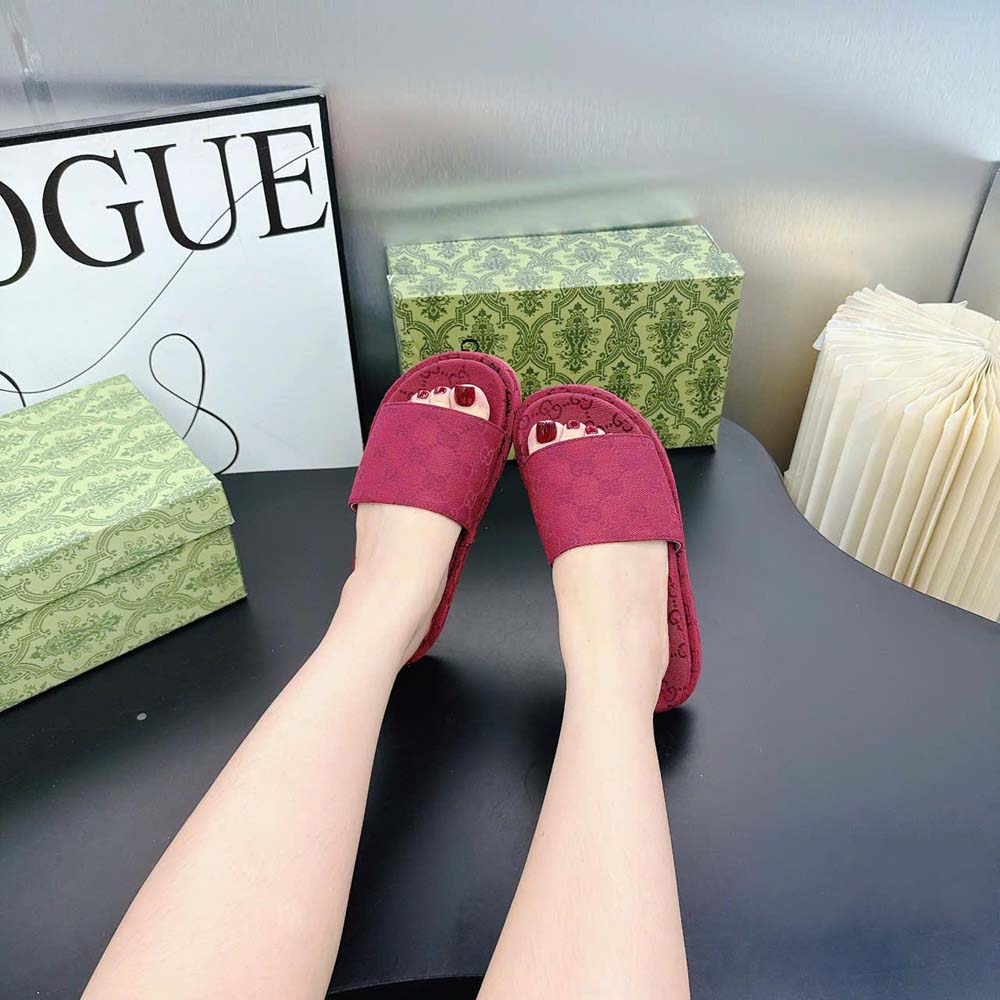 Custom Gucci Platform Slide Sandal - Image 7