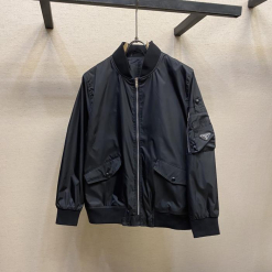 Custom Prada Recycled Nylon Bomber Jacket