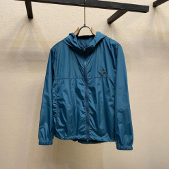Custom Prada Zip Nylon Casual Jacket