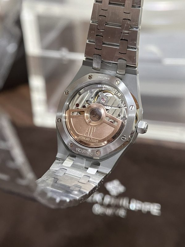 Custom Lady Audemars Piguet Royal Oak 77351ST - Swiss Lady Watch 10 - Image 4