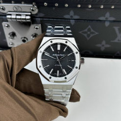 Custom Audemars Piguet Royal Oak 15400ST Black - Swiss AP79