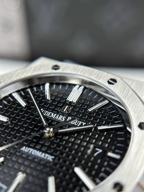 Custom Audemars Piguet Royal Oak 15400ST Black - Swiss AP79 - Image 3