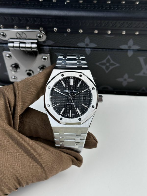 Custom Audemars Piguet Royal Oak 15400ST Black - Swiss AP79