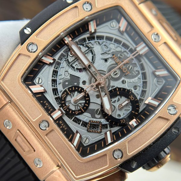 Hublot Spirit Of Big Bang King Gold Dial Gray - Swiss Hublot32 - Image 4