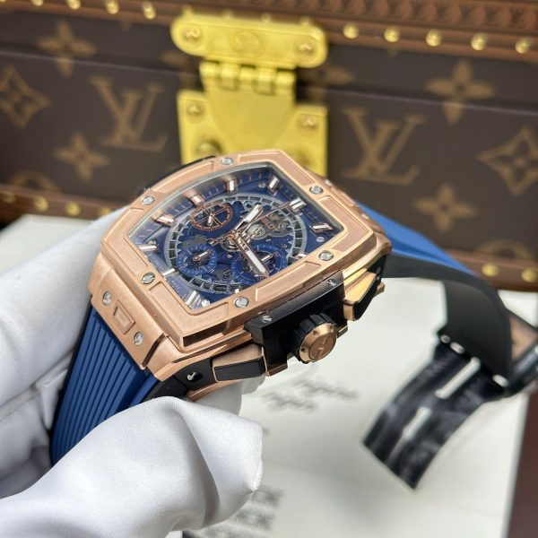 Hublot Spirit Of Big Bang King Gold Dial Blue - Swiss Hublot34 - Image 7