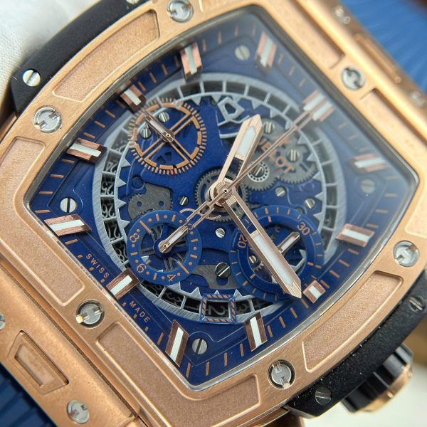 Hublot Spirit Of Big Bang King Gold Dial Blue - Swiss Hublot34 - Image 6