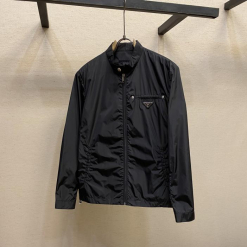 Custom Prada Spring/Summer 2025 High-Collar Jacket