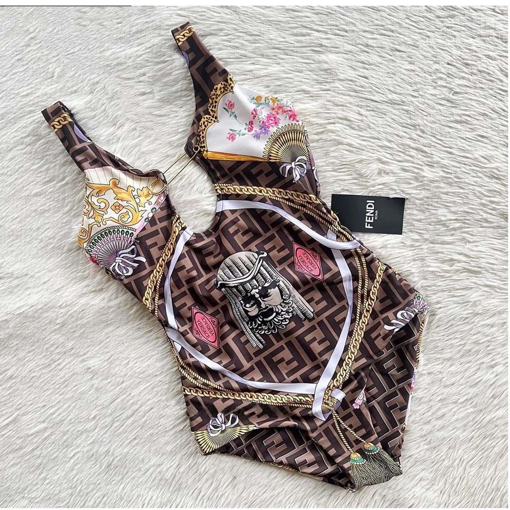 Custom Luxury Fendi Women's Swimwear