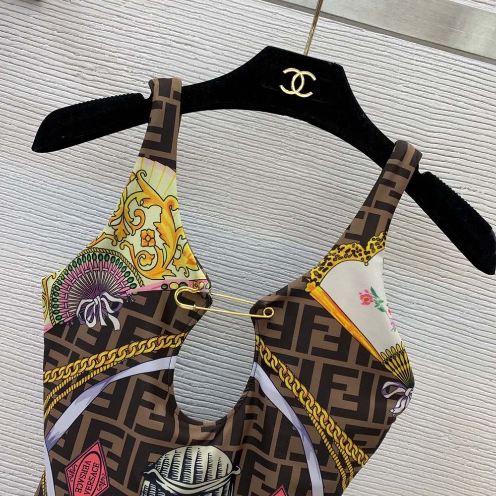 Custom Luxury Fendi Women's Swimwear - Image 2