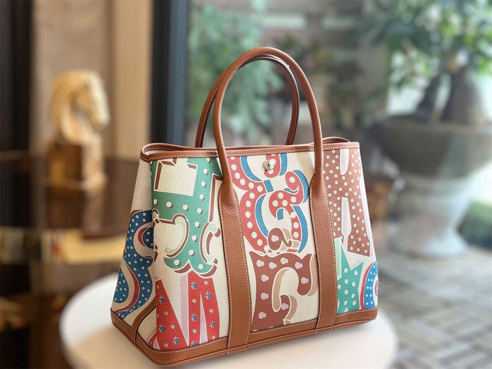 Custom Hermes Garden Party