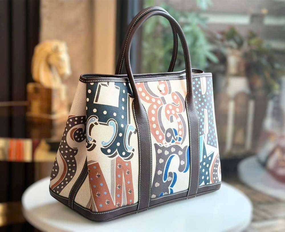 Custom Hermes Garden Party