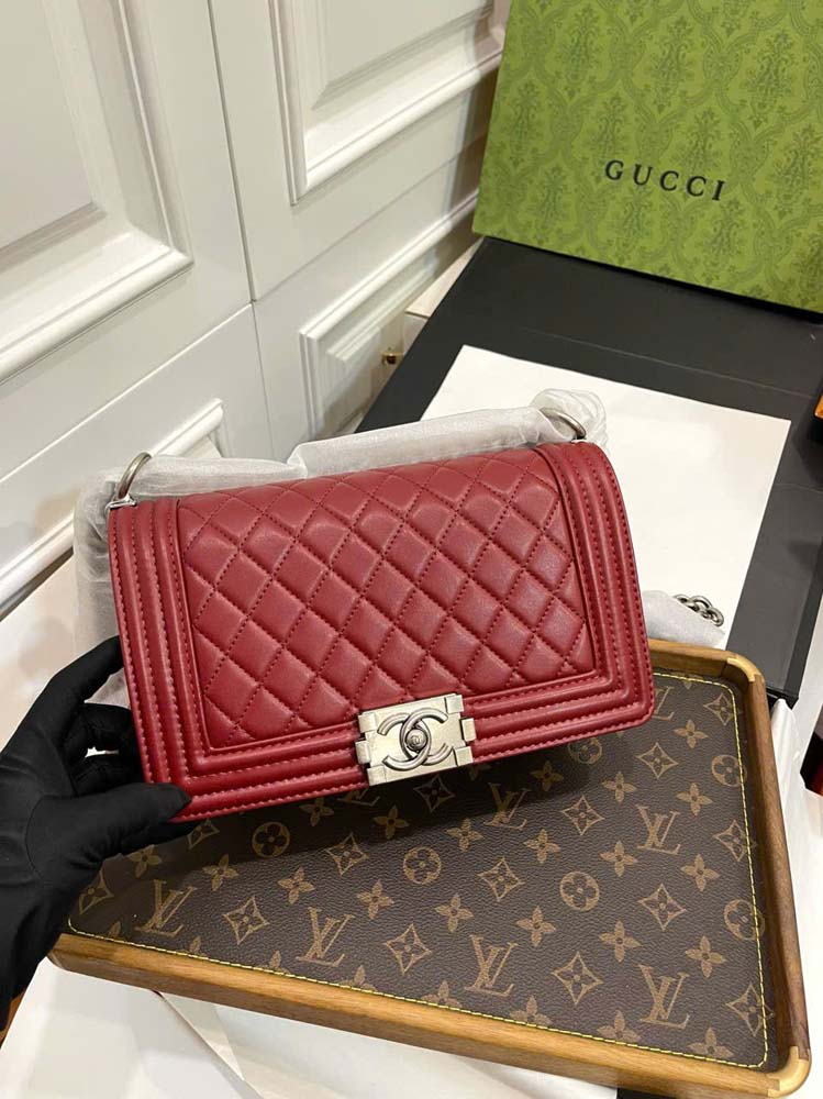 Custom Chanel Boy Lambskin - Image 7