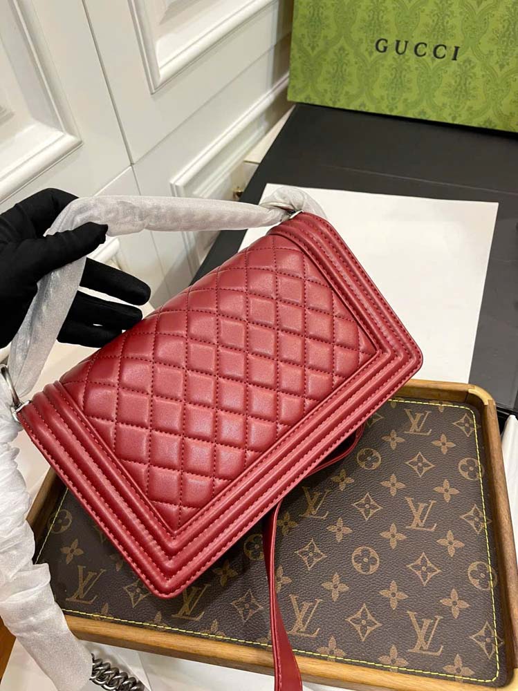 Custom Chanel Boy Lambskin - Image 12