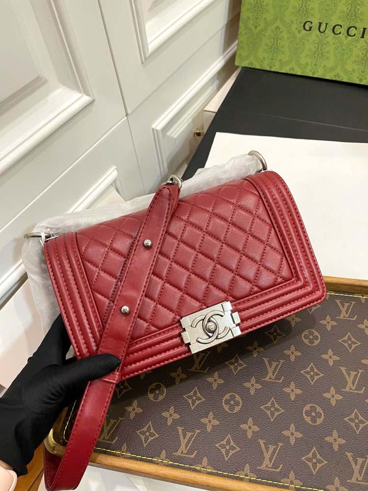 Custom Chanel Boy Lambskin - Image 4