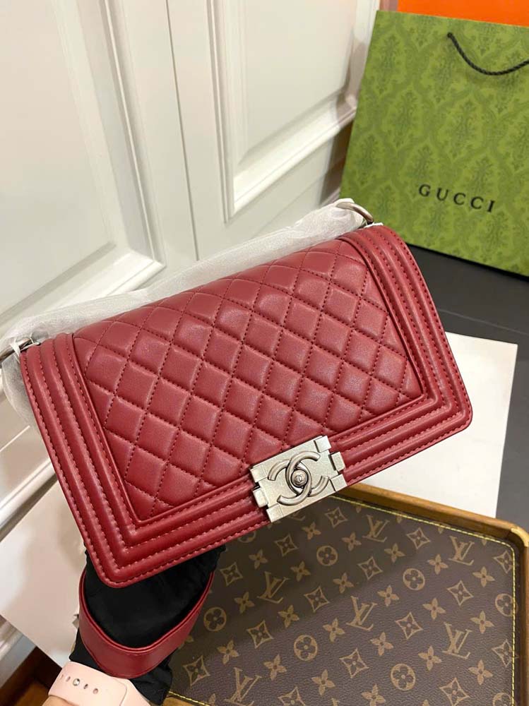 Custom Chanel Boy Lambskin - Image 6