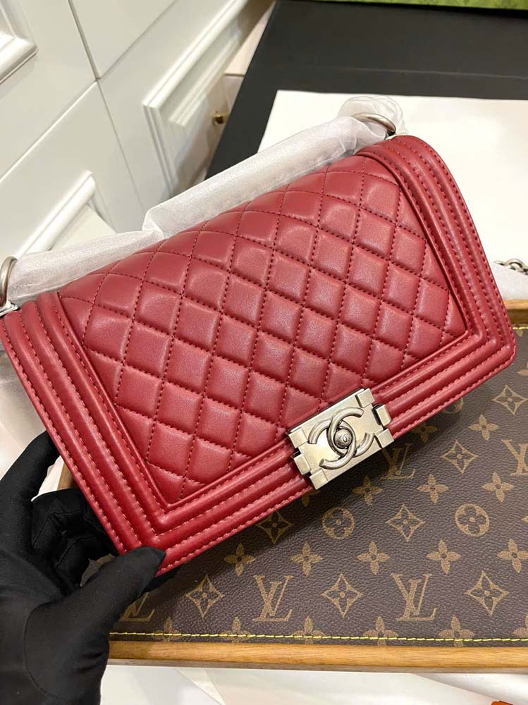 Custom Chanel Boy Lambskin - Image 5