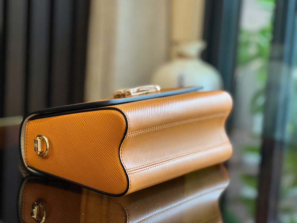 Custom Louis Vuitton Twist Epi MM Braided Top Handle - Image 6