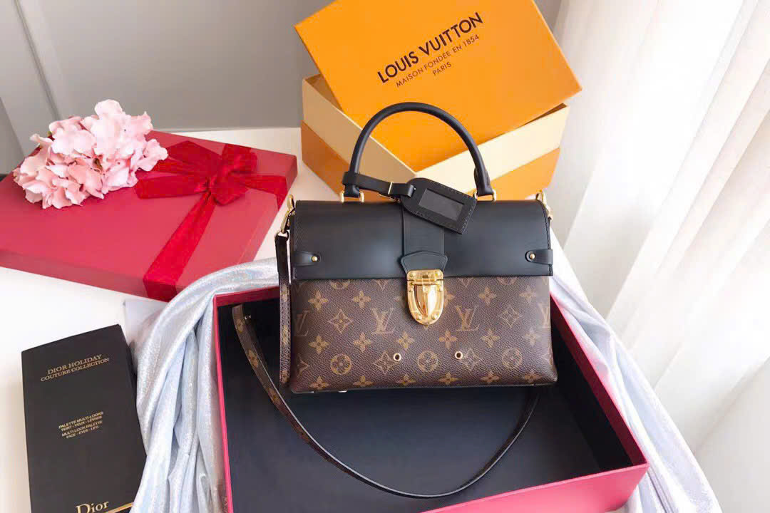 Custom Louis Vuitton One Handle Flap Bag MM - Best Quality - Image 2