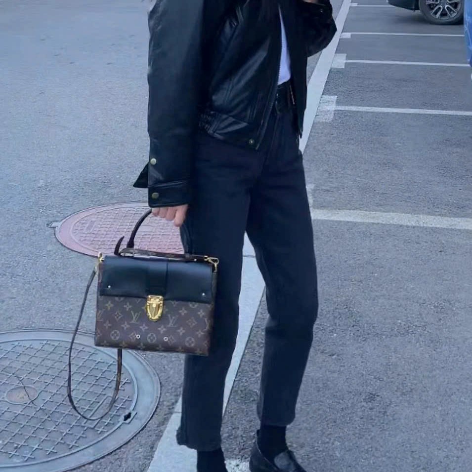 Custom Louis Vuitton One Handle Flap Bag MM - Best Quality - Image 11