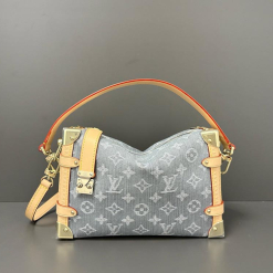 Custom Louis Vuitton Trunk MM Monogram Denim