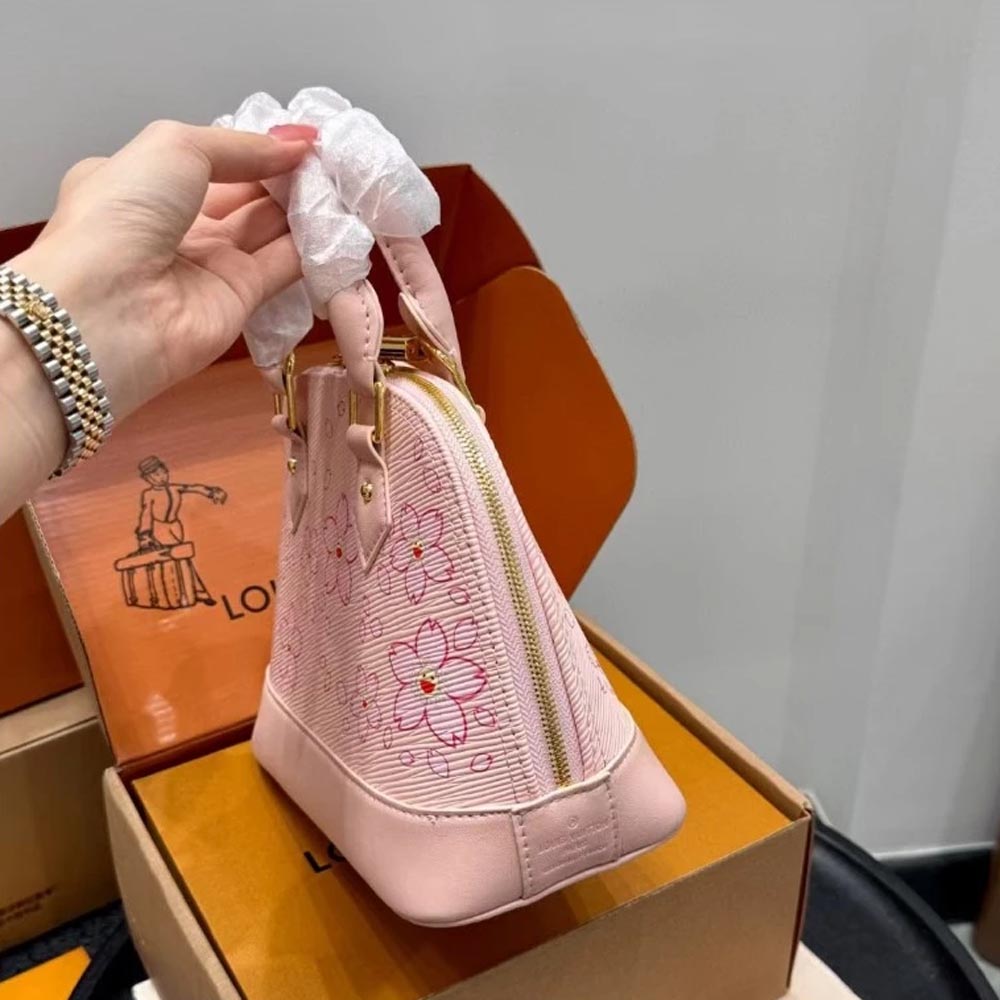 Custom Louis Vuitton x TM Alma BB Blossom - Image 5